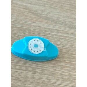VTG Barbie Rotary Princess house desk phone Blue JAPAN accessory PART HTF